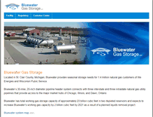 Tablet Screenshot of bluewatergasstorage.com